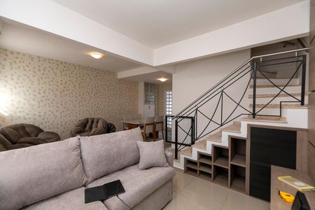 SALA DE TV de casa de condomínio para alugar com 3 quartos, 102m² em Fazenda Santa Cândida, Campinas