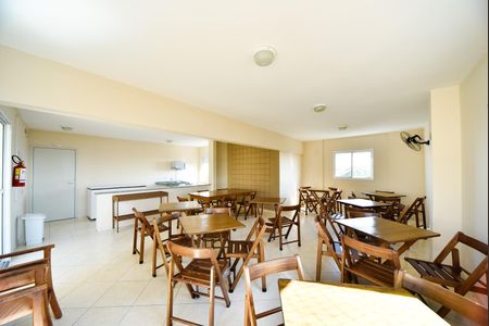 Apartamento para alugar com 54m², 2 quartos e 1 vagaÁrea comum - Salão de festas