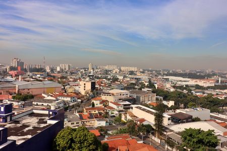 Sala Vista  de apartamento para alugar com 2 quartos, 54m² em Vila Aurea, São Bernardo do Campo