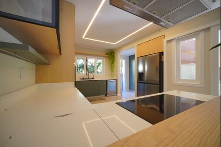 Cozinha de casa para alugar com 5 quartos, 300m² em Lagoa da Conceição, Florianópolis