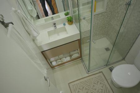 Apartamento à venda com 107m², 3 quartos e 2 vagasBanheiro Social 
