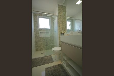 Apartamento à venda com 107m², 3 quartos e 2 vagasBanheiro da Suíte 