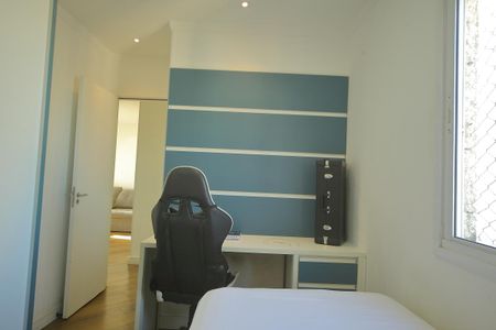 Apartamento à venda com 107m², 3 quartos e 2 vagasQuarto 2 