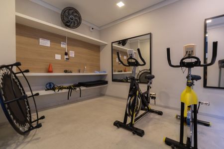 Apartamento para alugar com 32m², 2 quartos e sem vaga Apartamento para alugar com 32m², 2 quartos e sem vagaÁrea Comum - Academia