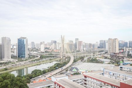 Vista da Varanda de kitnet/studio para alugar com 1 quarto, 35m² em Real Parque, São Paulo