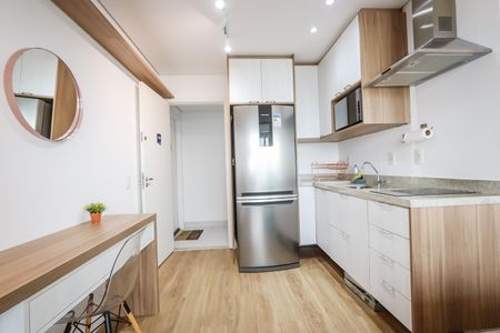 Studio para alugar com 35m², 1 quarto e 1 vaga Studio para alugar com 35m², 1 quarto e 1 vagaCozinha