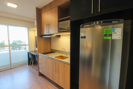 Cozinha de apartamento à venda com 1 quarto, 33m² em Butantã, São Paulo