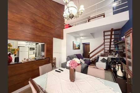 Sala de casa de condomínio à venda com 3 quartos, 111m² em Jardim Colonial, Jundiaí