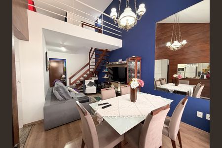Sala de casa de condomínio à venda com 3 quartos, 111m² em Jardim Colonial, Jundiaí
