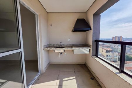 Varanda de apartamento à venda com 2 quartos, 69m² em Parque das Nações, Santo André
