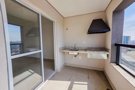 Varanda de apartamento à venda com 2 quartos, 69m² em Parque das Nações, Santo André