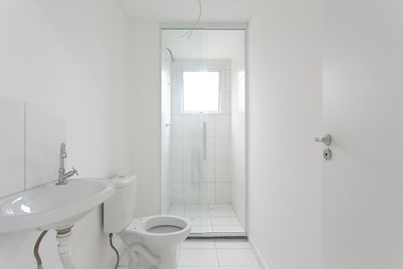 Apartamento para alugar com 44m², 2 quartos e sem vaga Apartamento para alugar com 44m², 2 quartos e sem vagaBanheiro