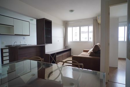 Sala  de apartamento para alugar com 2 quartos, 55m² em Passo D’areia, Porto Alegre