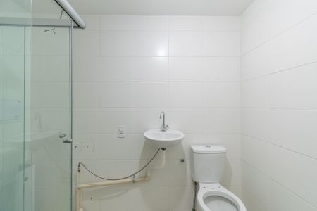 Studio para alugar com 24m², 1 quarto e sem vaga Studio para alugar com 24m², 1 quarto e sem vagaBanheiro