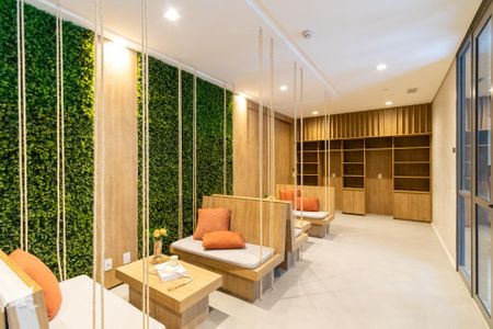 Studio para alugar com 24m², 1 quarto e sem vaga Studio para alugar com 24m², 1 quarto e sem vagaHall