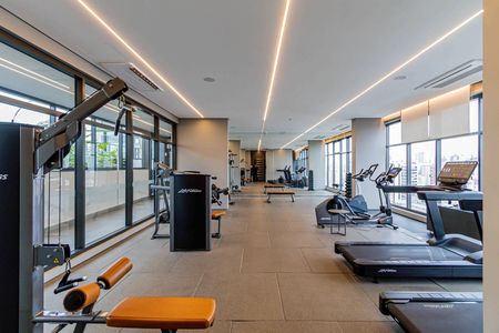 Área comum - Academia de kitnet/studio à venda com 1 quarto, 26m² em Pompeia, São Paulo