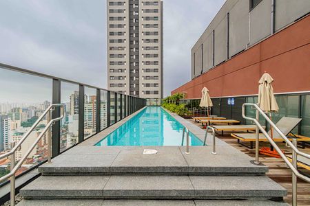 Área comum - Piscina de kitnet/studio à venda com 1 quarto, 26m² em Pompeia, São Paulo