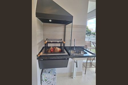 Área Gourmet de apartamento para alugar com 1 quarto, 53m² em Vila Azevedo, São Paulo