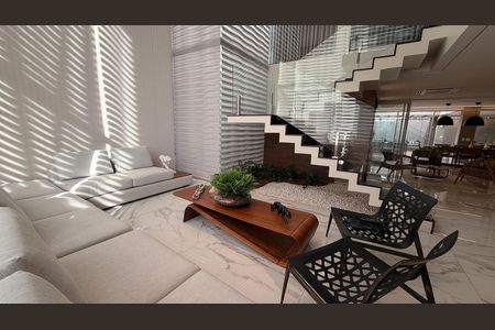 Sala 1 de casa de condomínio à venda com 5 quartos, 510m² em Residencial Granville, Goiânia