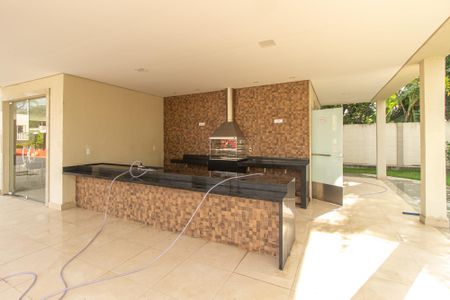 Apartamento para alugar com 44m², 2 quartos e 2 vagas Apartamento para alugar com 44m², 2 quartos e 2 vagasÁrea comum - Churrasqueira