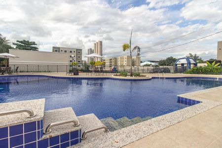 Apartamento para alugar com 44m², 2 quartos e 2 vagas Apartamento para alugar com 44m², 2 quartos e 2 vagasÁrea comum - Piscina