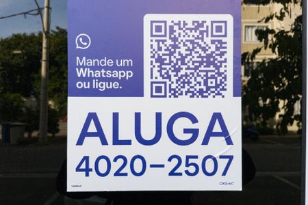 Apartamento para alugar com 44m², 2 quartos e 2 vagas Apartamento para alugar com 44m², 2 quartos e 2 vagasPlaquinha
