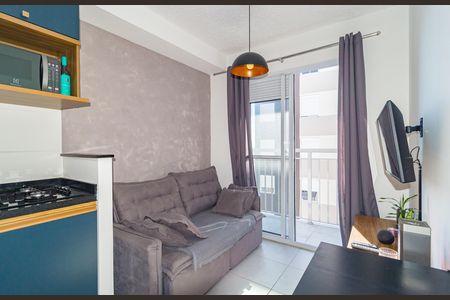 Sala de apartamento para alugar com 1 quarto, 30m² em Belenzinho, São Paulo
