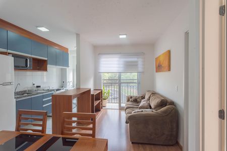 Sala de apartamento à venda com 2 quartos, 48m² em Jardim Alto do Ibirapuera, Campinas