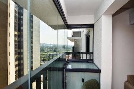 varanda Sala de jantar de kitnet/studio para alugar com 1 quarto, 27m² em Pinheiros, São Paulo