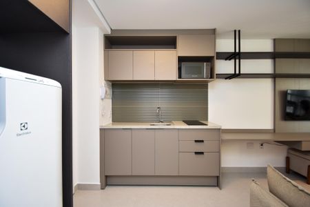 Studio para alugar com 27m², 1 quarto e sem vaga Studio para alugar com 27m², 1 quarto e sem vagacozinha