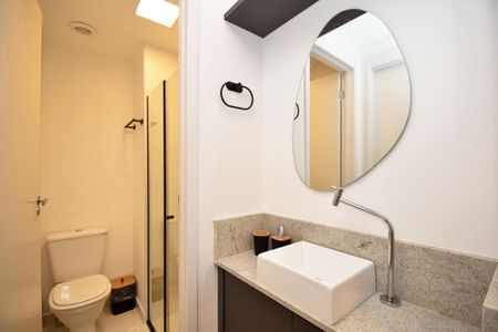 Studio para alugar com 27m², 1 quarto e sem vaga Studio para alugar com 27m², 1 quarto e sem vagabanheiro