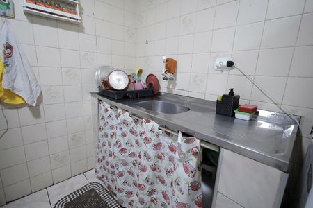 Cozinha de apartamento para alugar com 2 quartos, 49m² em Conjunto Residencial Planeta, Santo André