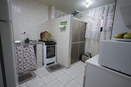 Cozinha de apartamento para alugar com 2 quartos, 49m² em Conjunto Residencial Planeta, Santo André