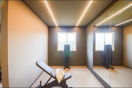 Apartamento à venda com 40m², 2 quartos e 1 vaga Apartamento à venda com 40m², 2 quartos e 1 vagaÁrea comum - Academia