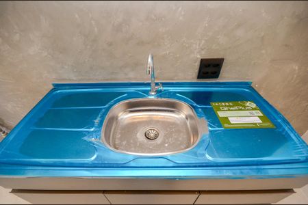 Cozinha de apartamento à venda com 2 quartos, 40m² em Parque Nações Unidas, São Paulo