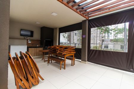 Apartamento à venda com 44m², 2 quartos e sem vaga Apartamento à venda com 44m², 2 quartos e sem vagaÁrea comum - Churrasqueira