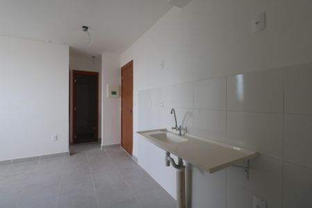 Apartamento à venda com 36m², 2 quartos e 1 vagaCozinha e Área de Serviço