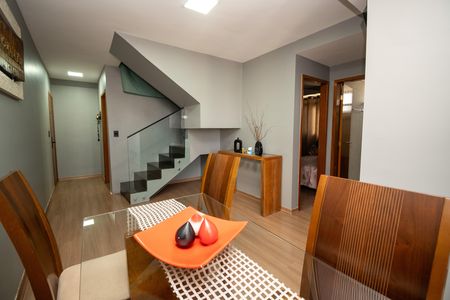 Sala de apartamento à venda com 2 quartos, 123m² em Tres Barras, Contagem