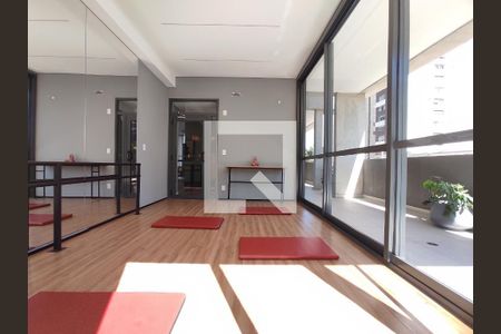 Studio para alugar com 28m², 1 quarto e sem vaga Studio para alugar com 28m², 1 quarto e sem vagaÁrea comum - Academia