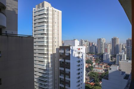Studio para alugar com 28m², 1 quarto e sem vaga Studio para alugar com 28m², 1 quarto e sem vagaVista da Sacada