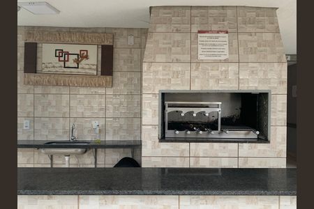 Área comum - Churrasqueira de apartamento para alugar com 2 quartos, 49m² em Centro, Sapucaia do Sul