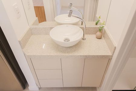 Apartamento para alugar com 28m², 1 quarto e sem vaga Apartamento para alugar com 28m², 1 quarto e sem vagaBanheiro
