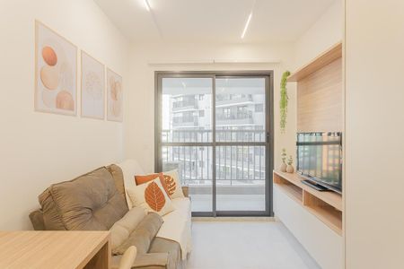 Sala de apartamento para alugar com 1 quarto, 28m² em Pinheiros, São Paulo
