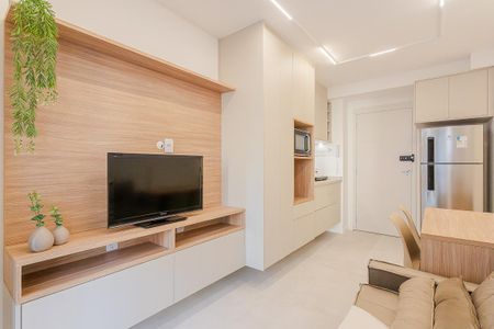 Sala de apartamento para alugar com 1 quarto, 28m² em Pinheiros, São Paulo
