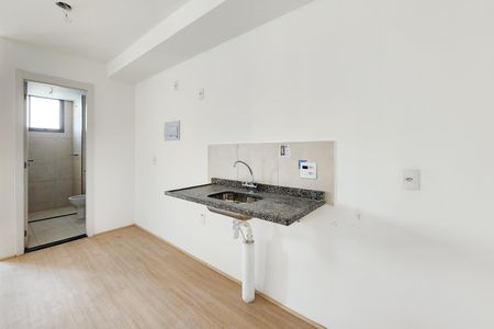 Studio para alugar com 35m², 1 quarto e sem vaga Studio para alugar com 35m², 1 quarto e sem vagaCozinha