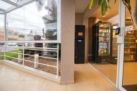 Studio para alugar com 32m², 1 quarto e sem vaga Studio para alugar com 32m², 1 quarto e sem vagaEntrada