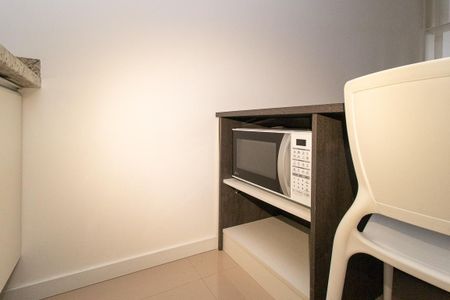 Studio para alugar com 32m², 1 quarto e sem vaga Studio para alugar com 32m², 1 quarto e sem vagaDetalhe da cozinha