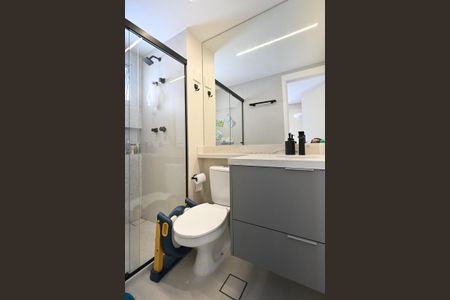 Apartamento para alugar com 127m², 3 quartos e 2 vagasBanheiro Suíte 1