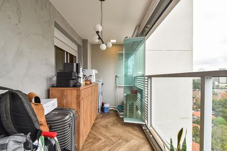 Apartamento para alugar com 40m², 1 quarto e 1 vagaVaranda