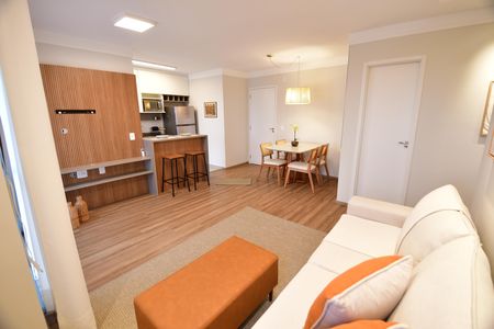 Sala de apartamento para alugar com 2 quartos, 66m² em Mansões Santo Antônio, Campinas